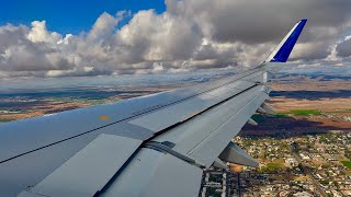 [4K] - Perfect Phoenix Landing - United Airlines - Airbus A321-200NX - PHX - N44501 - SCS 1180