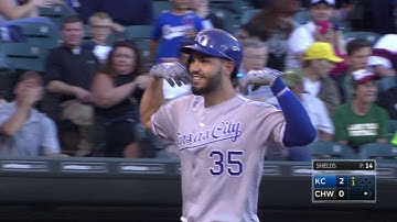 KC@CWS: Hosmer launches two-run homer to open scoring