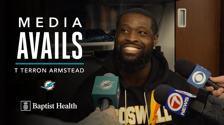 Tackle Terron Armstead meets with the media | Miam...