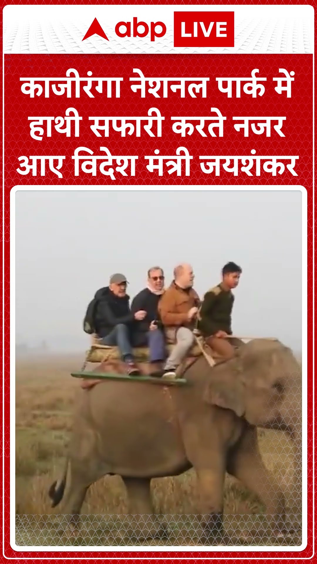 S Jaishankar ने 45 देशों के मिशन प्रमुखों और राजदूतों के साथ उठाया हाथी सफारी का लुत्फ
