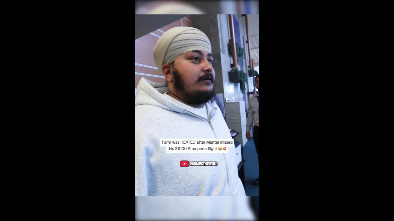Парм был в ярости после того, как Мантей пропустил свой рейс Stampede за 1000 долларов 😭💥
