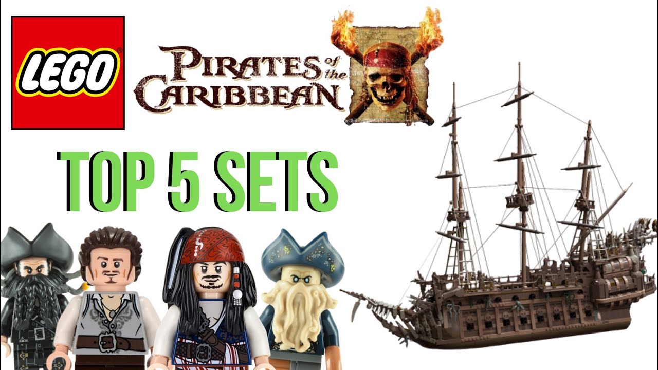 The TOP 5 best LEGO Pirates of Caribbean - YouTube