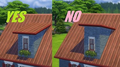 Sims 4 Tips: How to Fix Your Dormer Windows