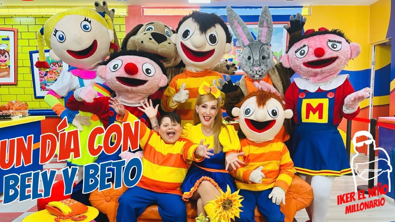 UN DÍA CON BELY Y BETO | #ikerelniñomillonario