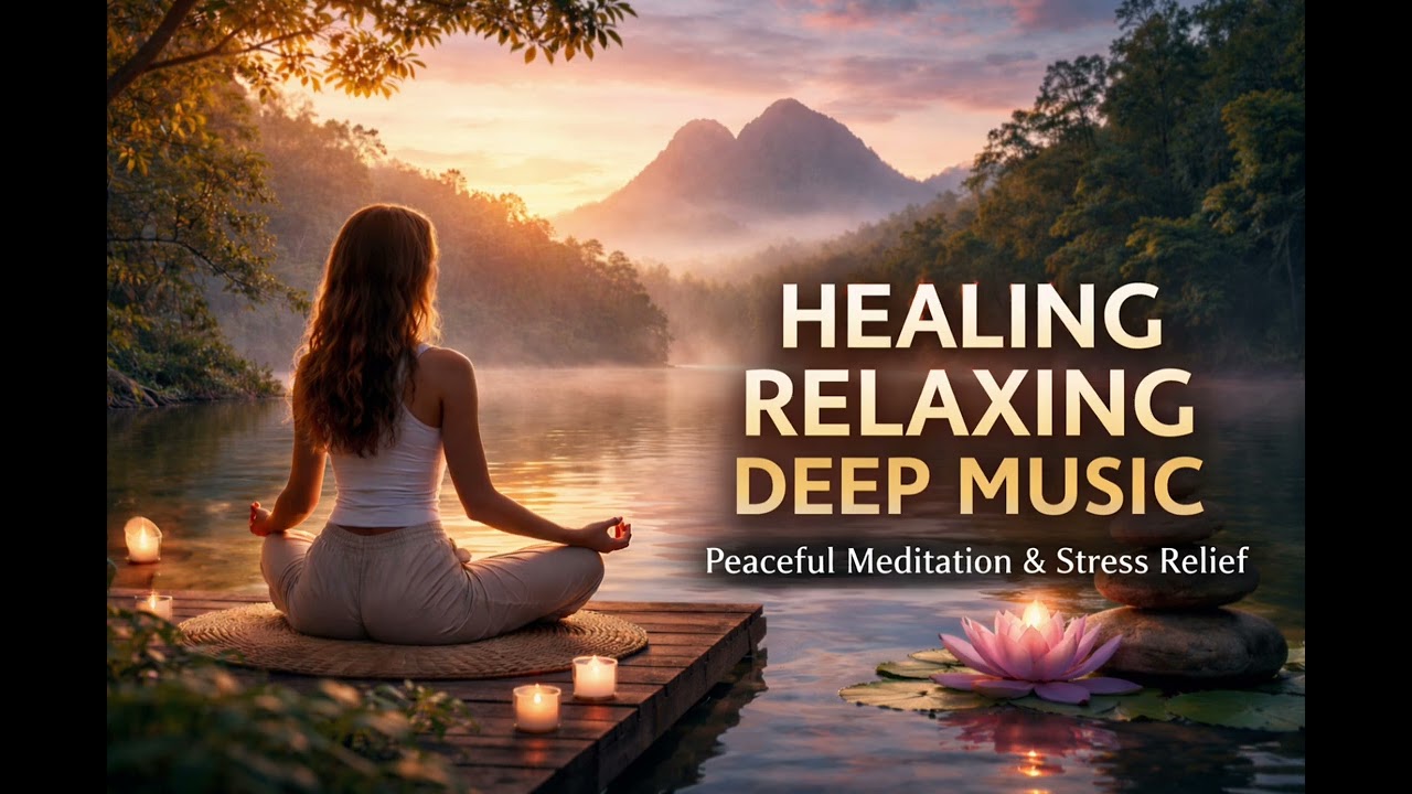 Healing Relaxing Deep Music 🌿 | Stress Relief, Meditation Music, Calm Mind & Deep Sleep