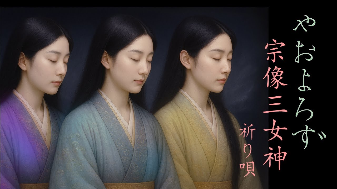【やおよろず】宗像三女神の祈り唄◆日本神道・女性覚醒の祈り◆天照大神の三姉妹◆MUNAKATA SANJOSHIN｜SHINTO PRAYER OF YAMATO REBIRTH