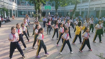 Chiếc bụng đói _bài thể dục giữa giờ của các em trường thcs trần quốc tuấn q7