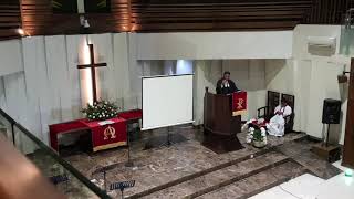 Kotbah Kebaktian Kebangunan Rohani di HKBP Serpong  (Cam 2)