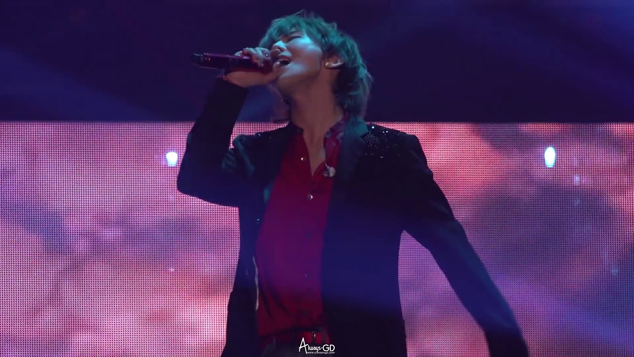 G-Dragon HÁT LIVE -LAST DANCE IN SEOUL HARU HARU - YouTube