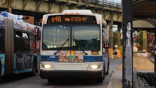 (Every depots next gen ride 12/18) MTA NYCT #4596 Ride on the B46 Local from WBP to Atlantic Av