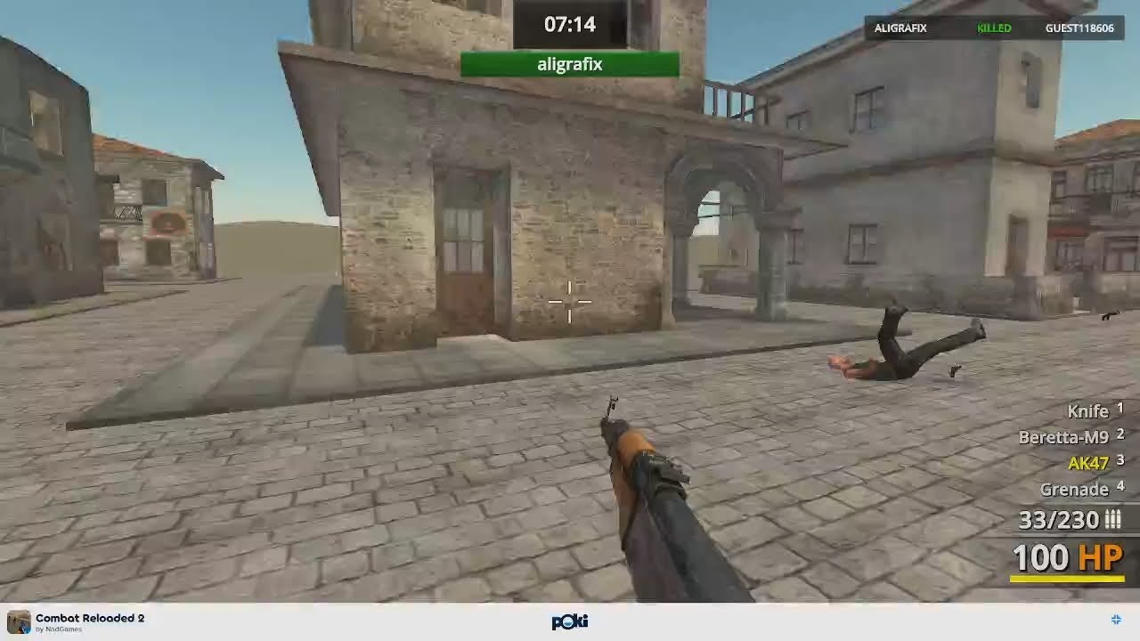 WINNING COMBAT RELOADED GAME PLAY | STREET MAP - YouTube
