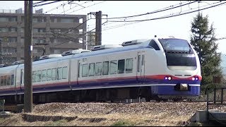 特急しらゆき4号E653系H203編成 信越本線上り3014M