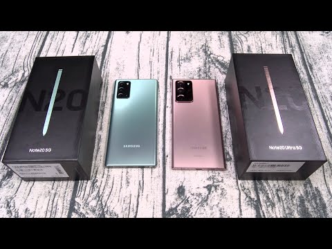 Samsung Galaxy Note 20 5G vs Galaxy Note 20 Ultra 5G
