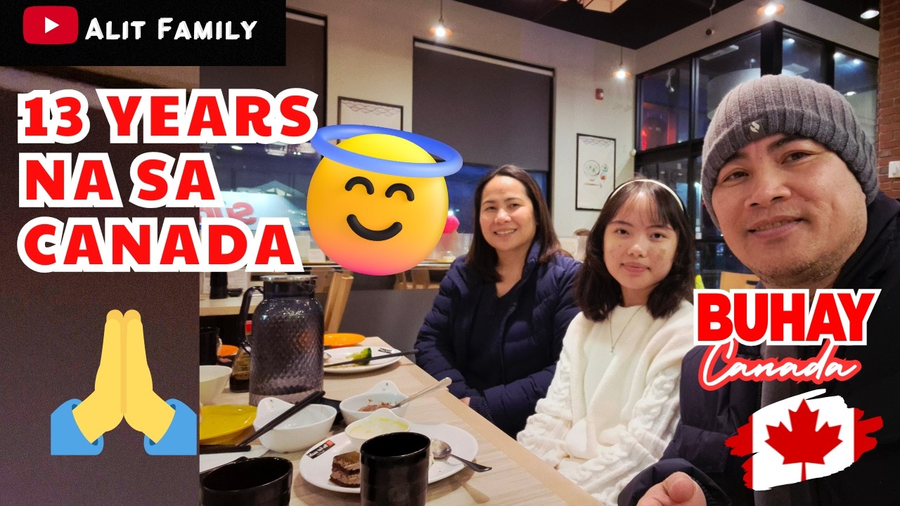 CELEBRATING OUR 13TH YEAR DITO SA CANADA 🇨🇦🙏😇 #canadavlogs #buhaycanada