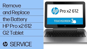Remove and Replace the Battery | HP Pro x2 612 G2 Tablet | HP Support