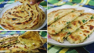 3 type Homemade Flatbread in Minutes 5-minute , one dough many flavors | My mother's old recipe