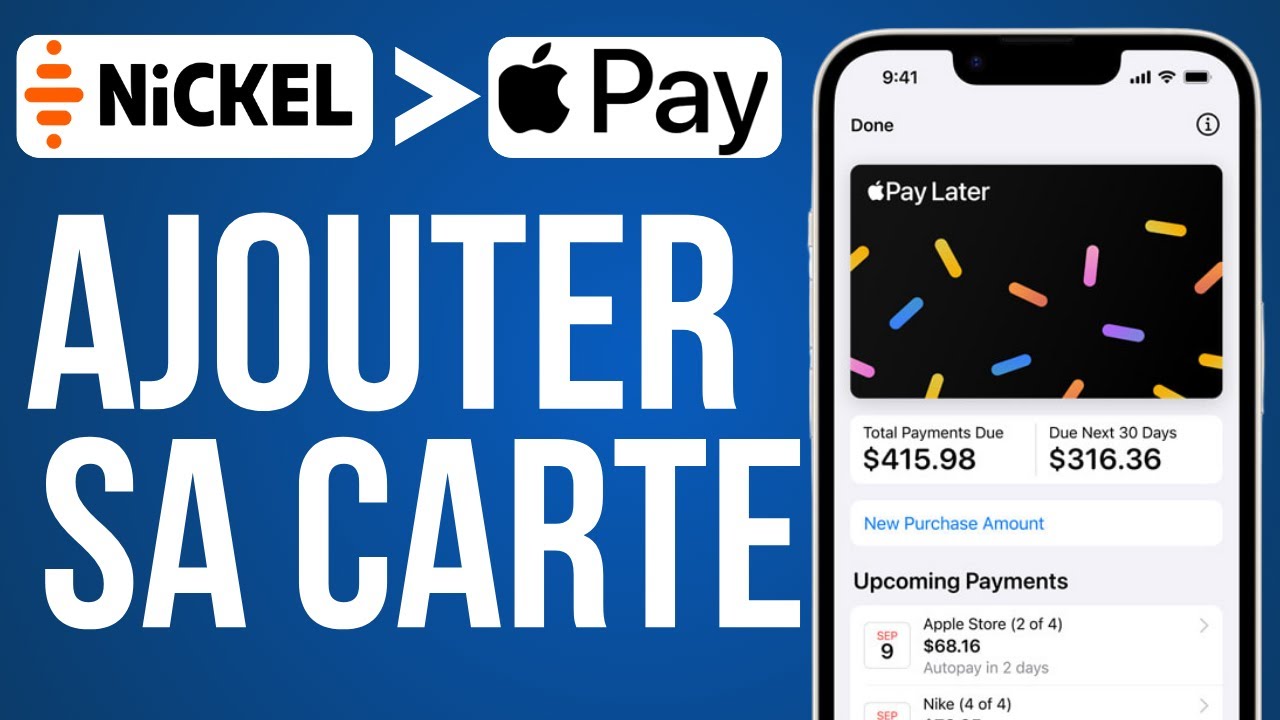 Comment Mettre Une Carte Nickel Sur Apple Pay ( 2025 ) - YouTube