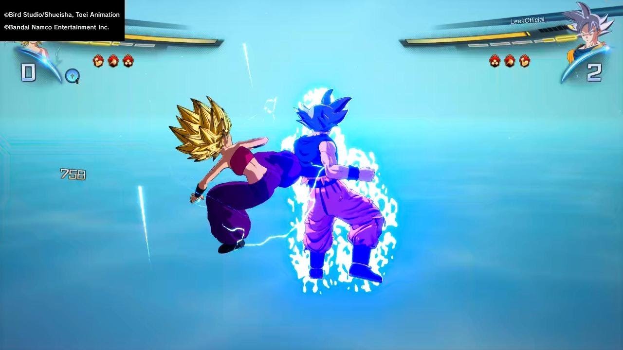 Caulifla vs UI Goku X