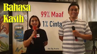 Download Lagu 99% Maaf : 1% Cinta - Bahasa Kasih - Kel. Bp. Andre MP3 Download Lagu 99% Maaf : 1% Cinta - Bahasa Kasih - Kel. Bp. Andre MP3