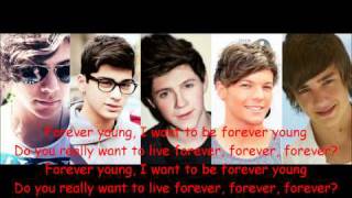 One Direction - Forever Young Lyrics (and solo's background)