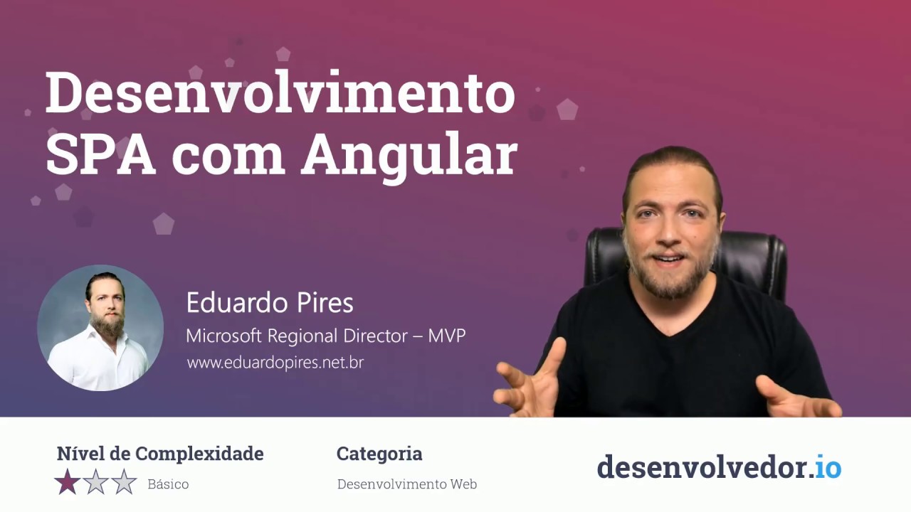 CURSO DESENVOLVIMENTO SPA COM ANGULAR - YouTube