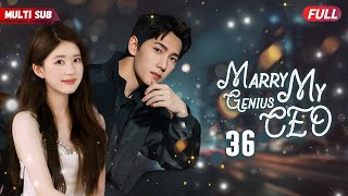 Marry My Genius CEO💘EP36 | #zhaolusi #xiaozhan |Pregnant bride escaped from wedding and ran into CEO