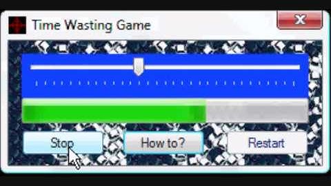 Visual Basic 2008 Time Wasting Game