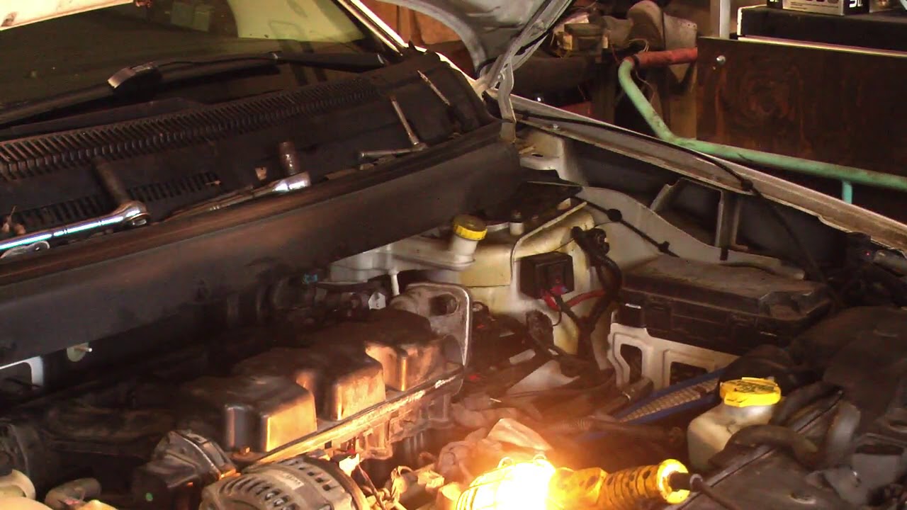 2010 dodge journey 2.4 intake manifold removal