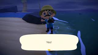 How to catch the Barreleye fish - Animal Crossing New Horizons