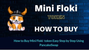 How to Buy Mini Floki Token Easy Step By Step Using PancakeSwap