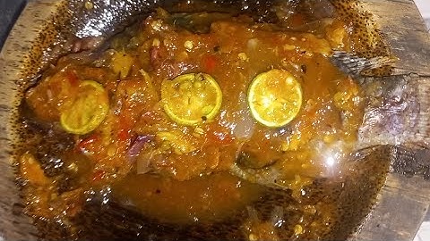 resep ikan bakar mujair teflon pake sambal pecak sedap banget