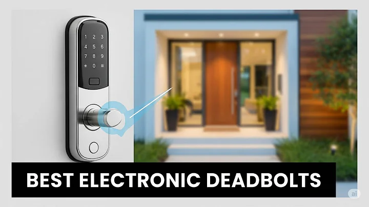 TOP 5 Best Electronic Deadbolts 2025 | Amazon Smart Lock Picks