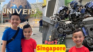 Kaison is So Excited!! Travel Vlog Singapore Part 2 Calvin CKN