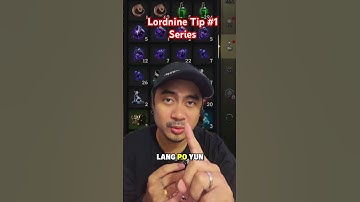 Lordnine: Infinite Class Tip -Inventory Expansion