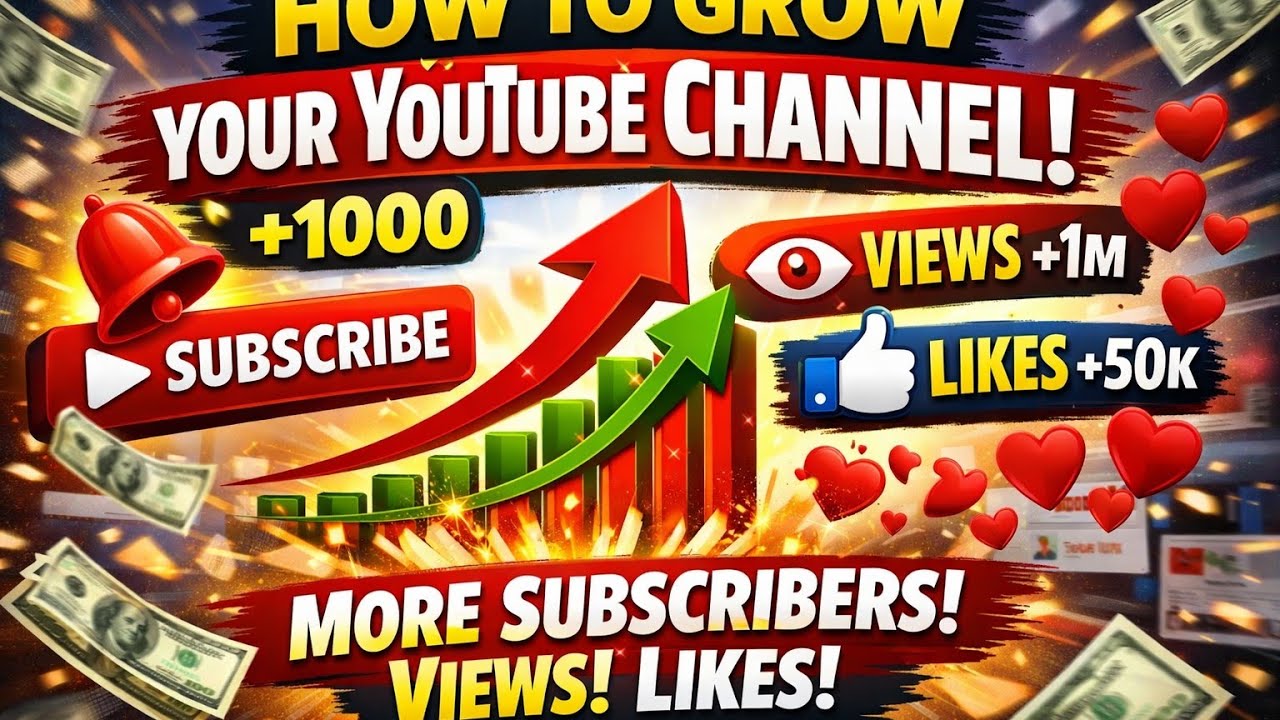 How to grow youtube channel???