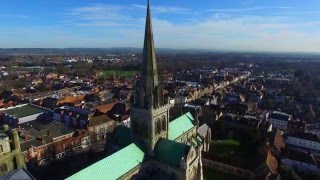 Chichester Cathedral An Aerial View