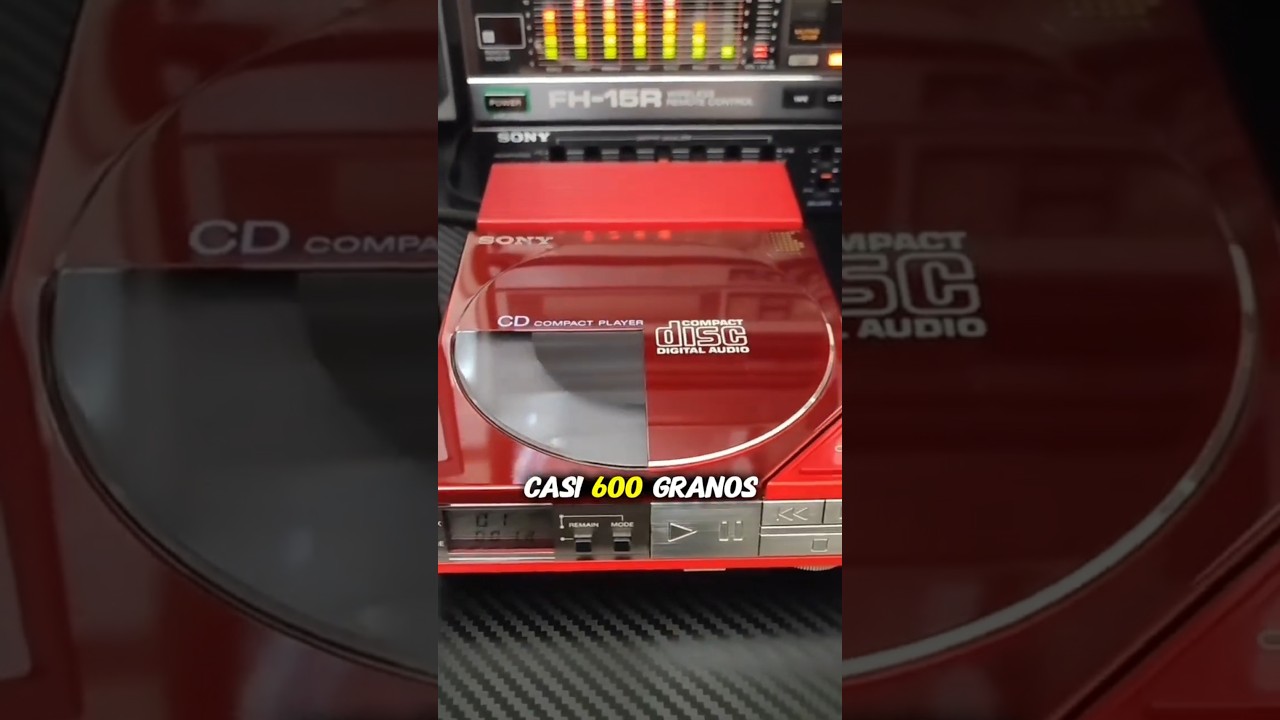 Sony Discman D-50 (1984) 🎶 | El primer reproductor de CD portátil 