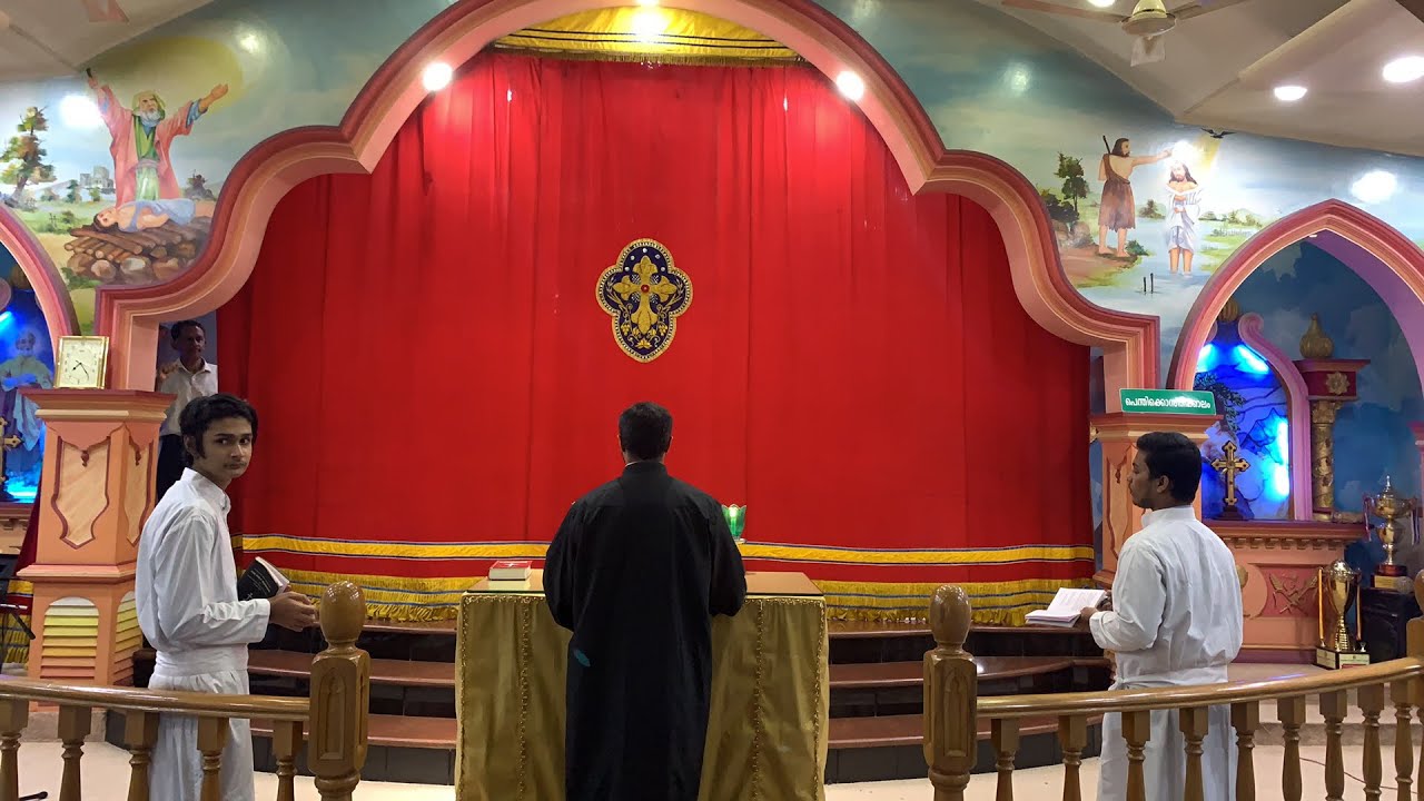 Malankara Rite Holy Qurbono in Syro Malankara Rite# St. Thomas Church, Borivali# Fr ...