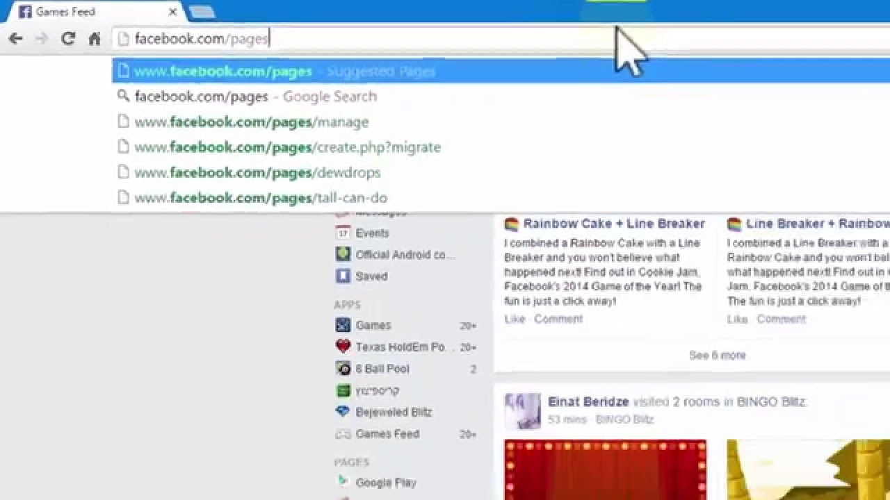 How to create a page on Facebook Tutorial (2015) YouTube