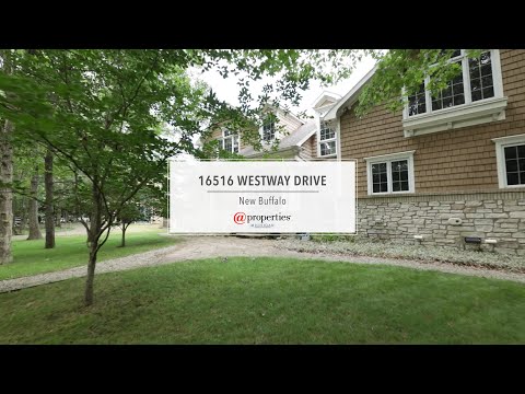 16516 Westway Drive, New Buffalo, MI home video tour