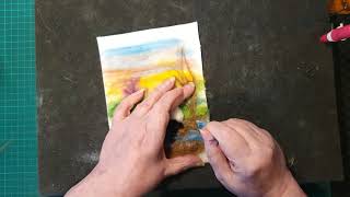 On Reflection Needle Felting Tutorial part 7