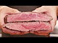 Which tastes better?? Flank steak vs Flat Iron Steak -- steak experiment