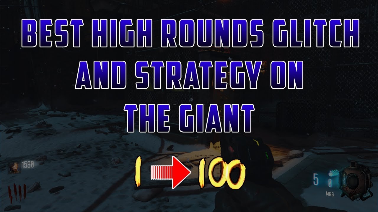 BO3 THE GIANT HIGH ROUND GLITCH/STRATEGY! BLACK OPS 3 ZOMBIES HIGH ...