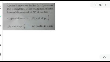 Locus of Centroid of a Triangle