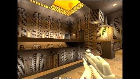 Quake 2 - Unit 2: Warehouse - Co-Op Playthrough [Hard+ Difficulty]