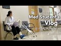 Eng) 의대생Vlog: 멘탈 가출했던 4주간의 기록🦴깁스한 다리로 정형외과 실습, 논문발표🔥한여름밤의 개고생 ft.그램360 Korean med student’s vlog