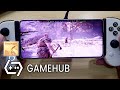GAMEHUB v6.0.8 FRAME GENERATION - GOD OF WAR 2018 POCO F6 GAMEPLAY
