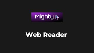Mighty Cursor - Web Reader screenshot 5