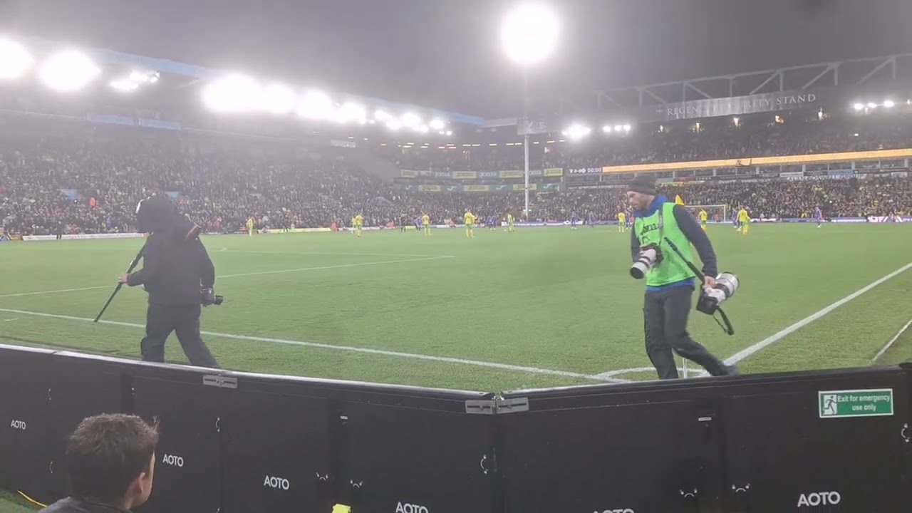 Norwich city song on the ball city 💛💚