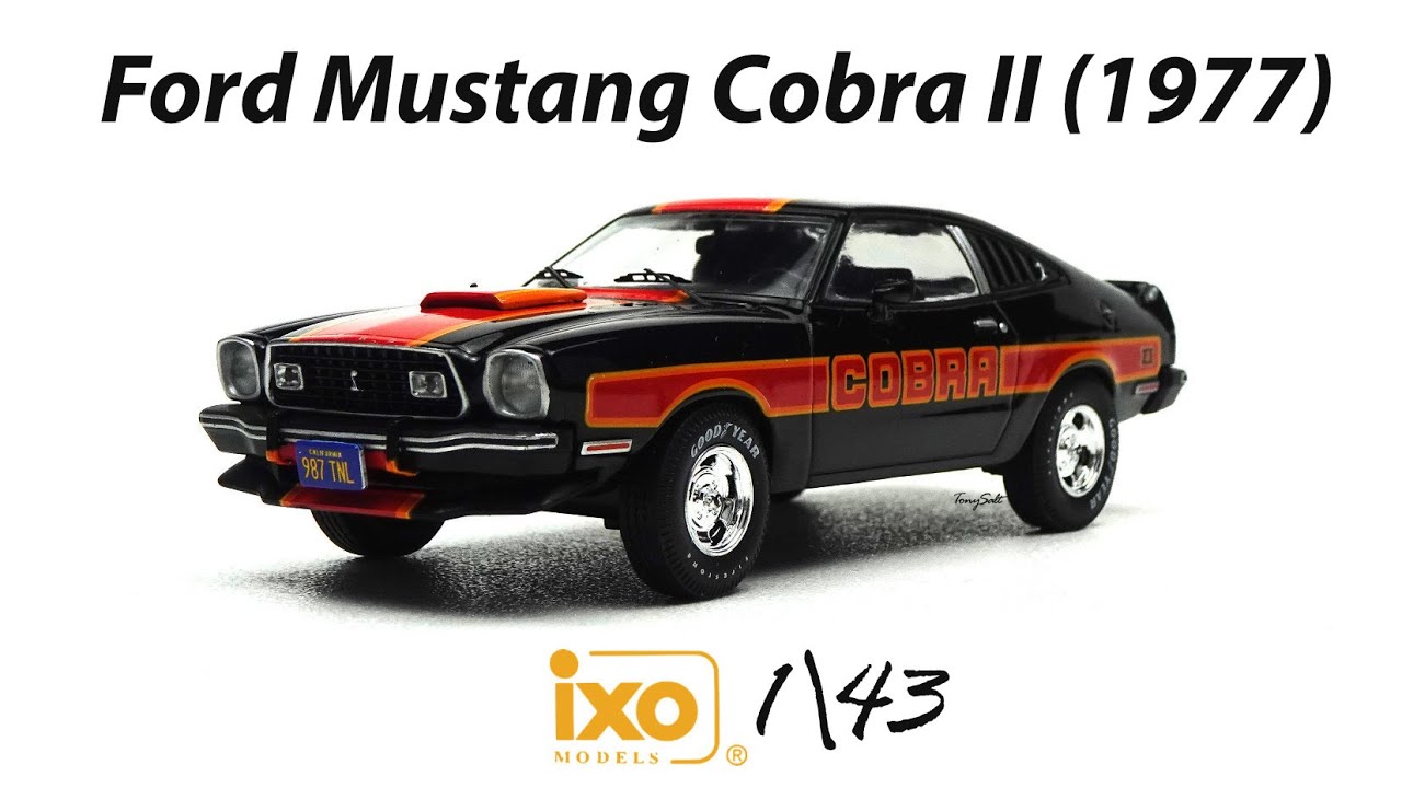 Ford Mustang Cobra II (1977) IXO Models Scale 1:43 Diecast Model